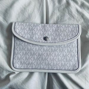 Michael Kors white pouch